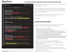 Tablet Screenshot of manifesto.ericdelabar.com